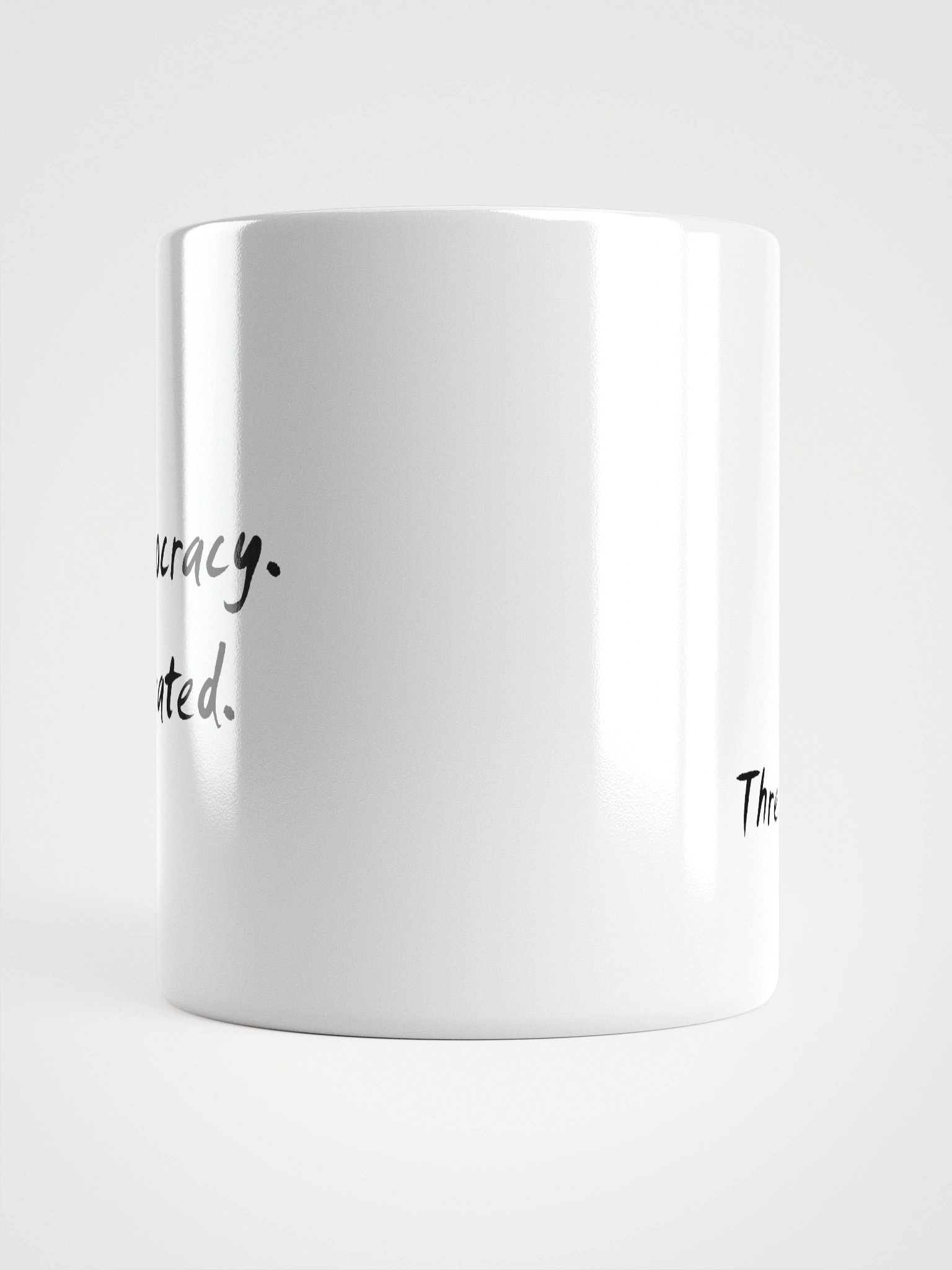 Threshing Pigeon mug. Democracy. Curated. product image (10)