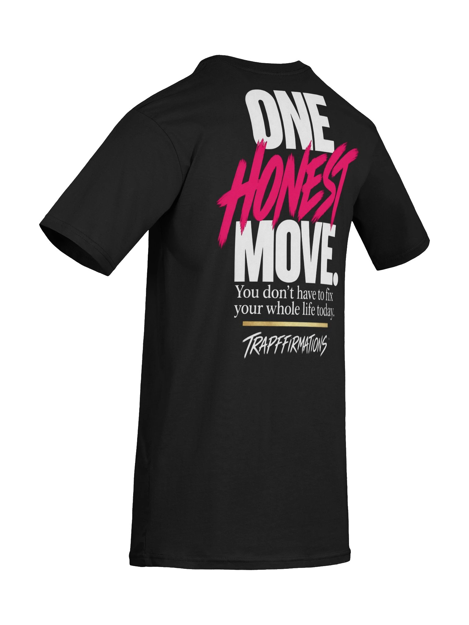 ONE HONEST MOVE. • The Reset Tee | Black product image (12)