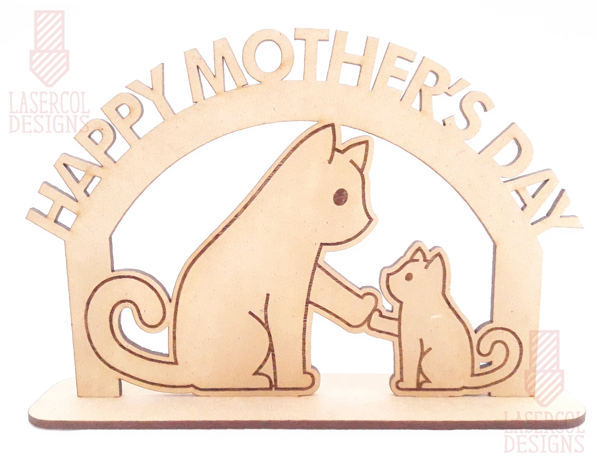 Mother's Day Gift Plaque (Three Sizes) Set 3 - Laser Cut Files product image (2)
