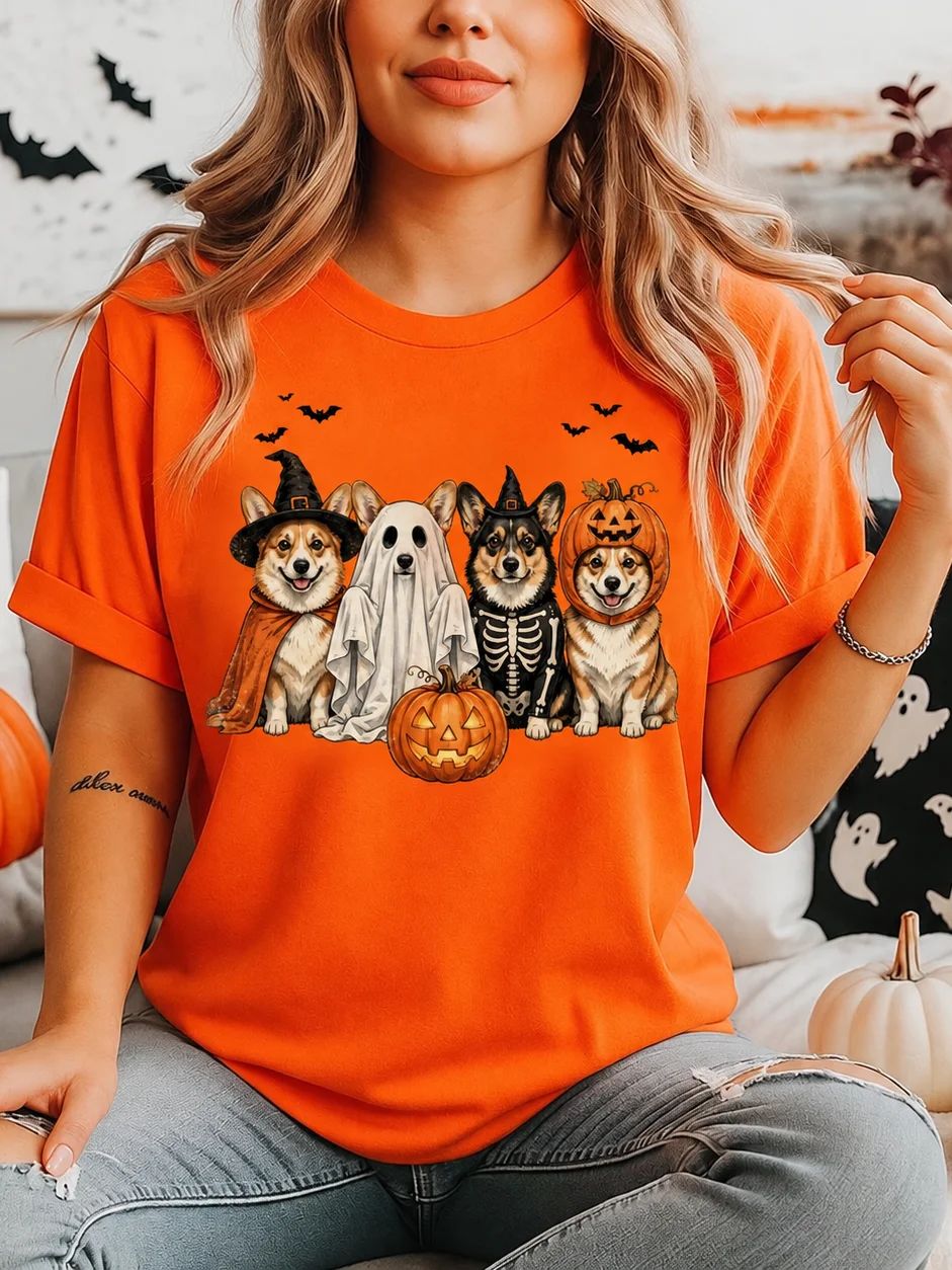 Halloween Dogs Costume Funny T-Shirt product image (146)