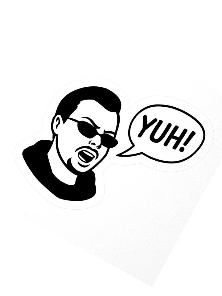 YUH STICKER product image (4)