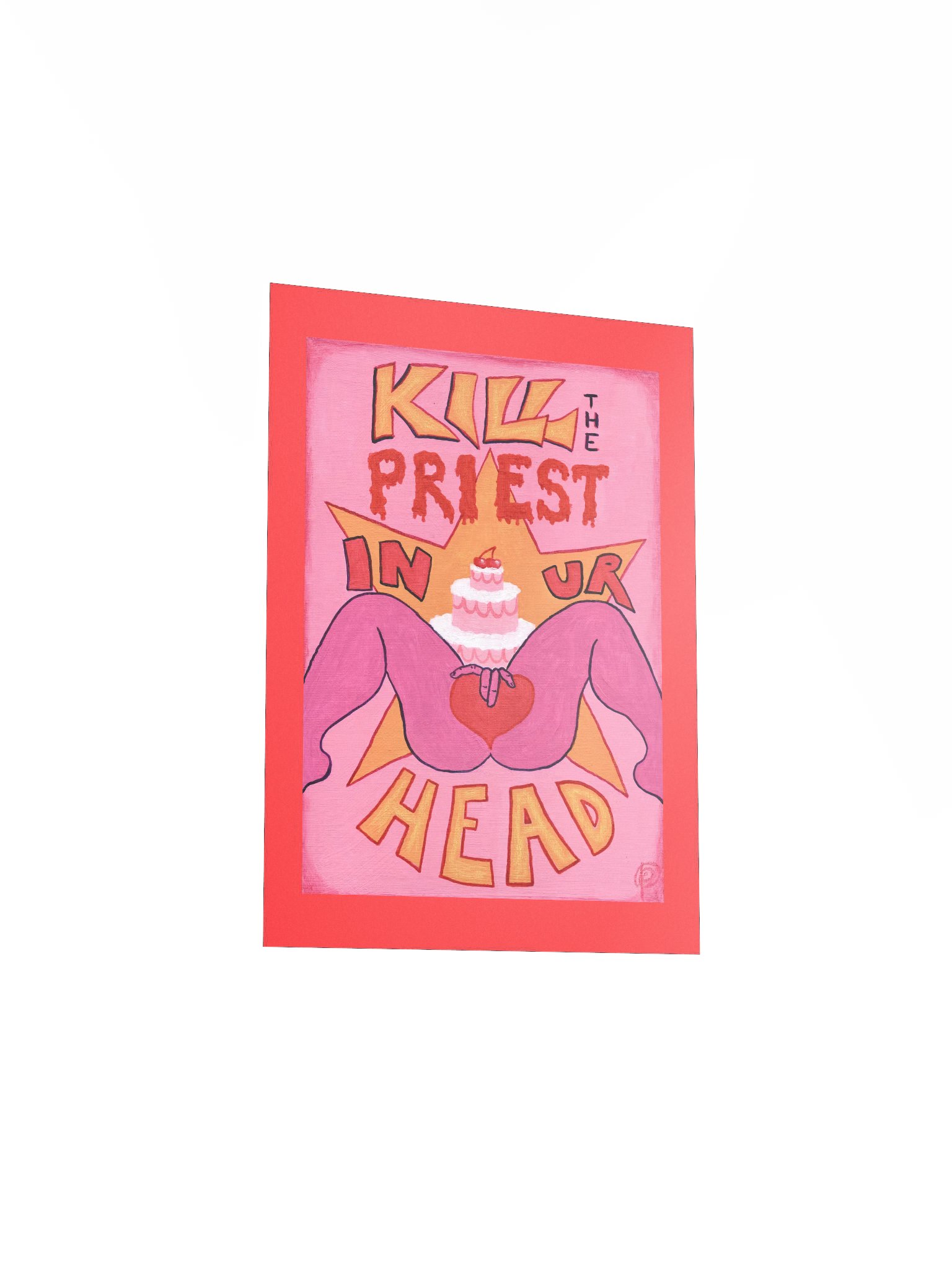 kill the priest in your head matte poster print product image (4)