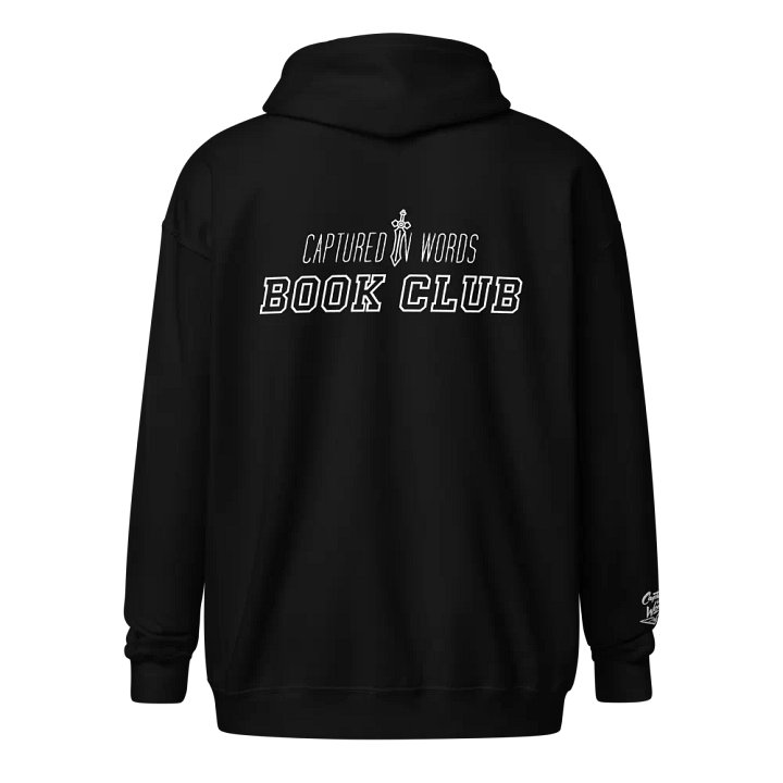 Captured in words | Unisex Heavy Blend Zip Hoodie product image (2)