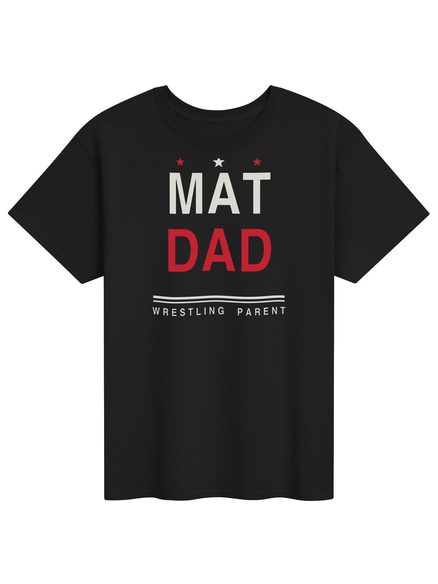 Mat Dad — Wrestling Tee product image (1)