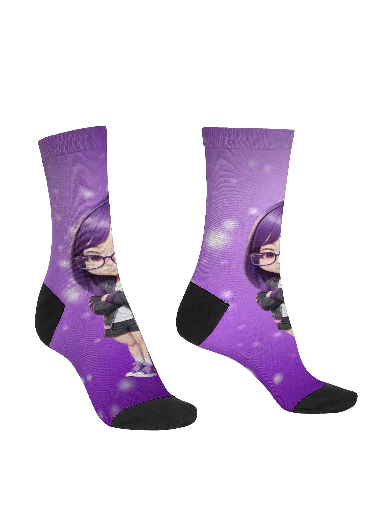 (Purple CHIBI) K Socks product image (3)