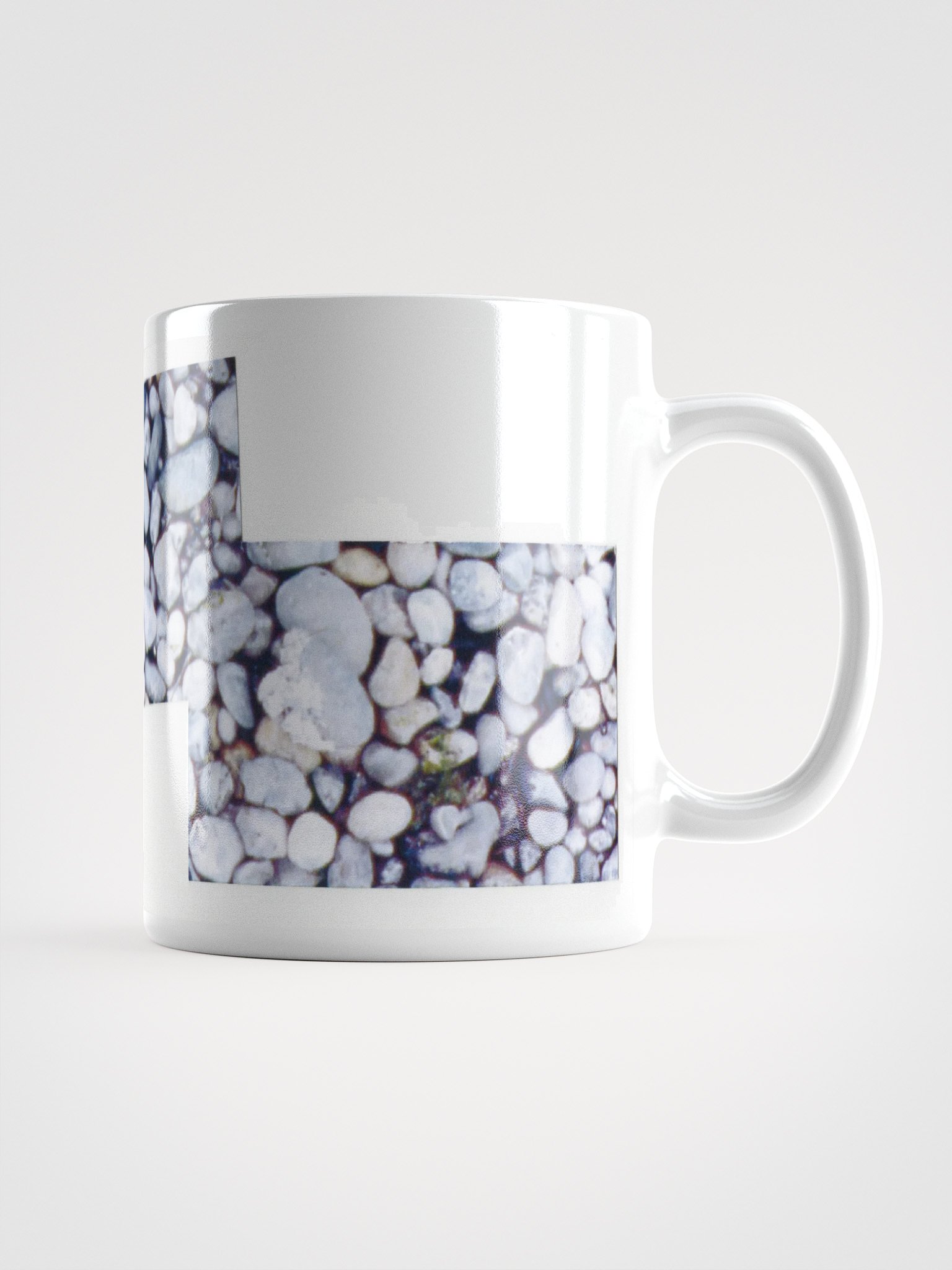Cama Rocks on White Glossy Mug product image (1)