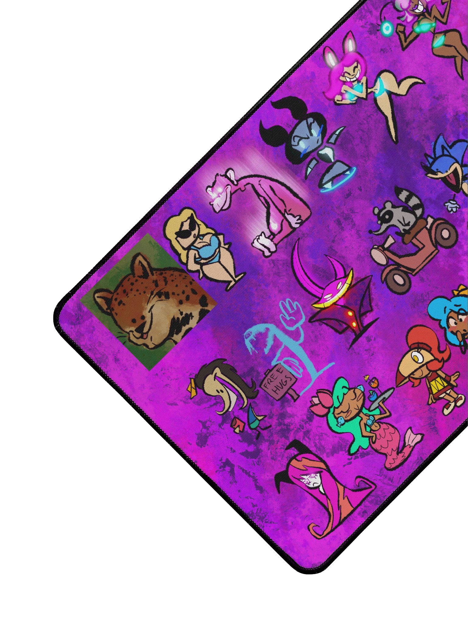 Seaside Fireflies - Character Lineup Desk Mat product image (3)
