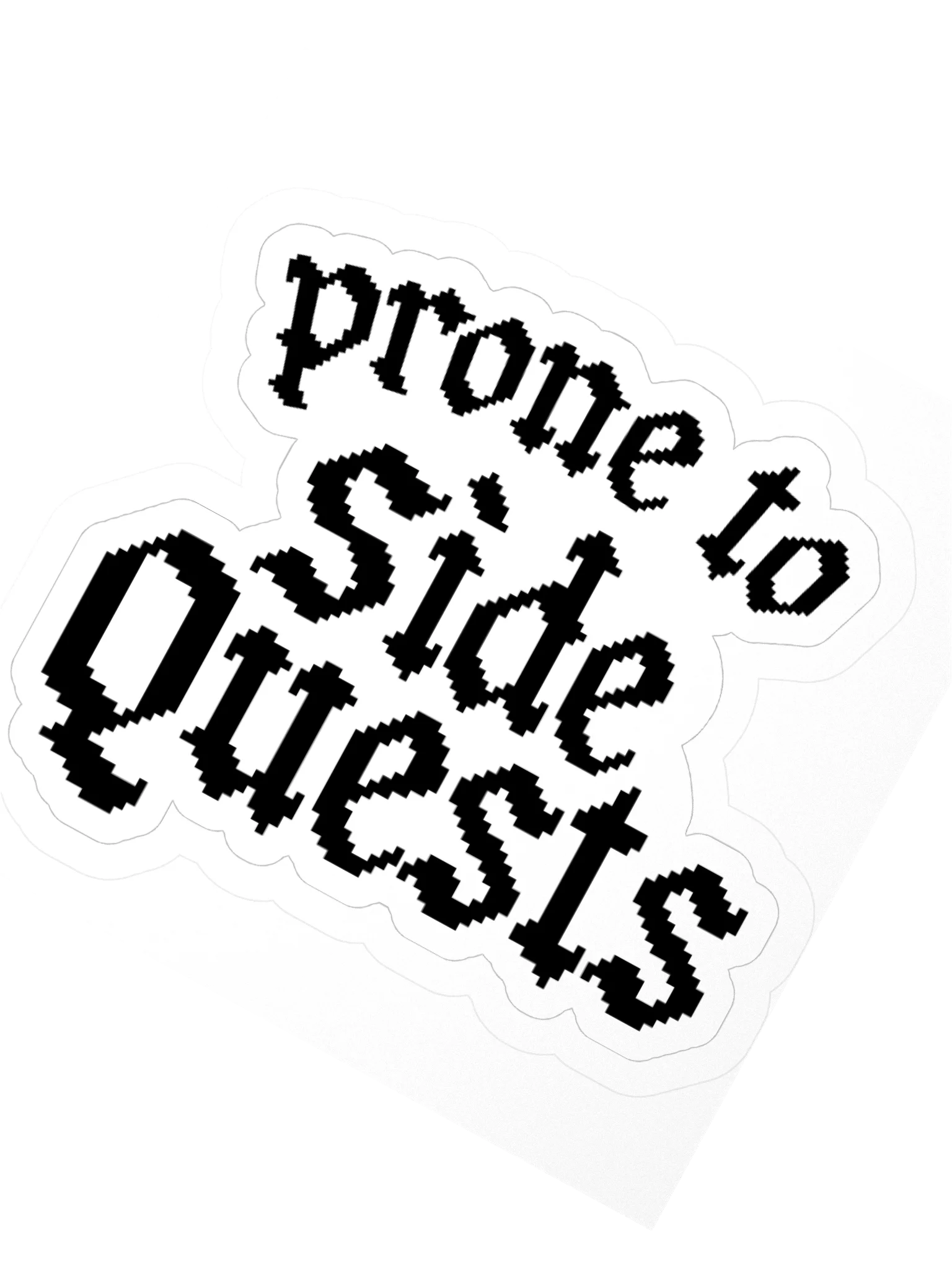 Side Quest sticker product image (3)