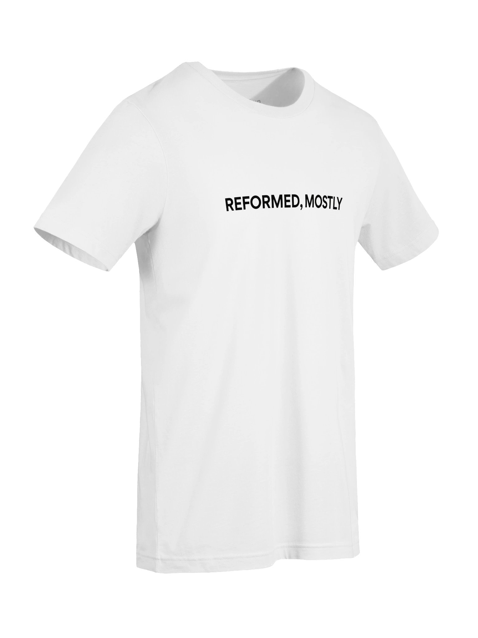 Minimal Blackout Tee by Wrekshup - WHITE product image (7)