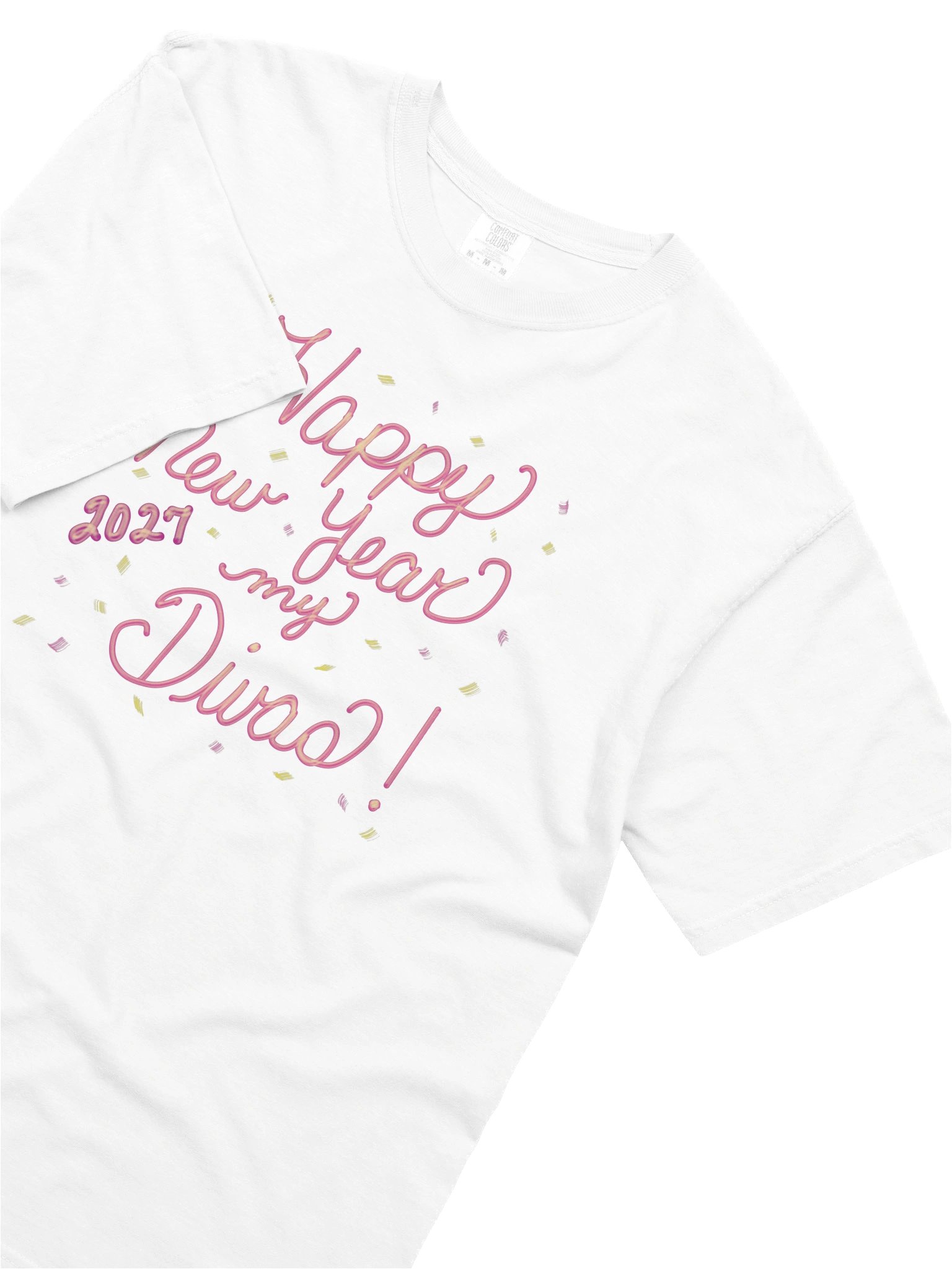 Happy New Year My Divas 2027 Unisex Tee product image (6)