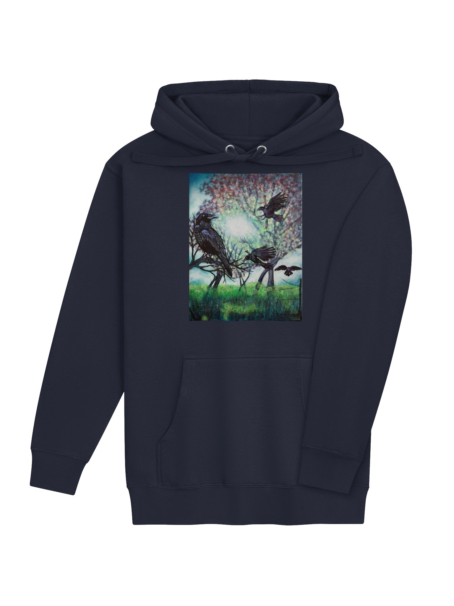Ravens in the Sunlight Cotton Heritage Hoodie product image (28)