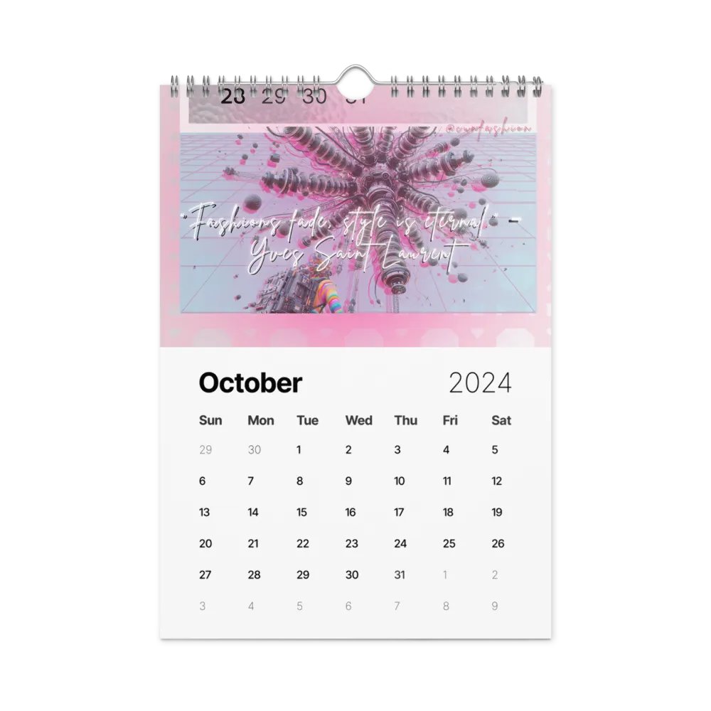 Cun's Fashion Inspiration Calendar product image (12)