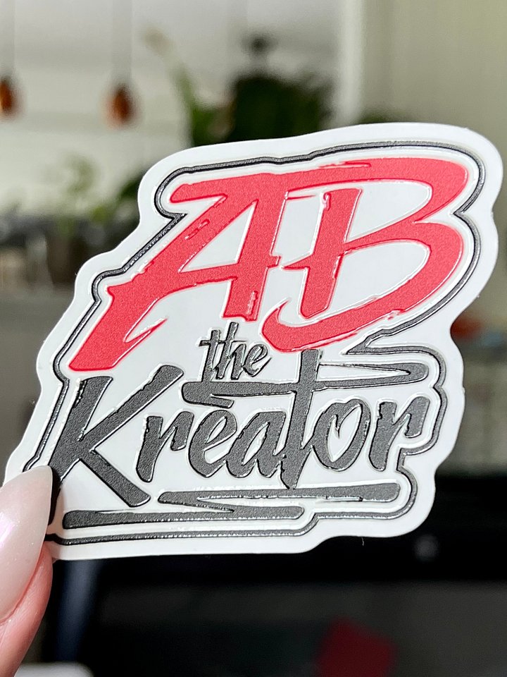ABTHEKREATOR Logo Sticker product image (1)