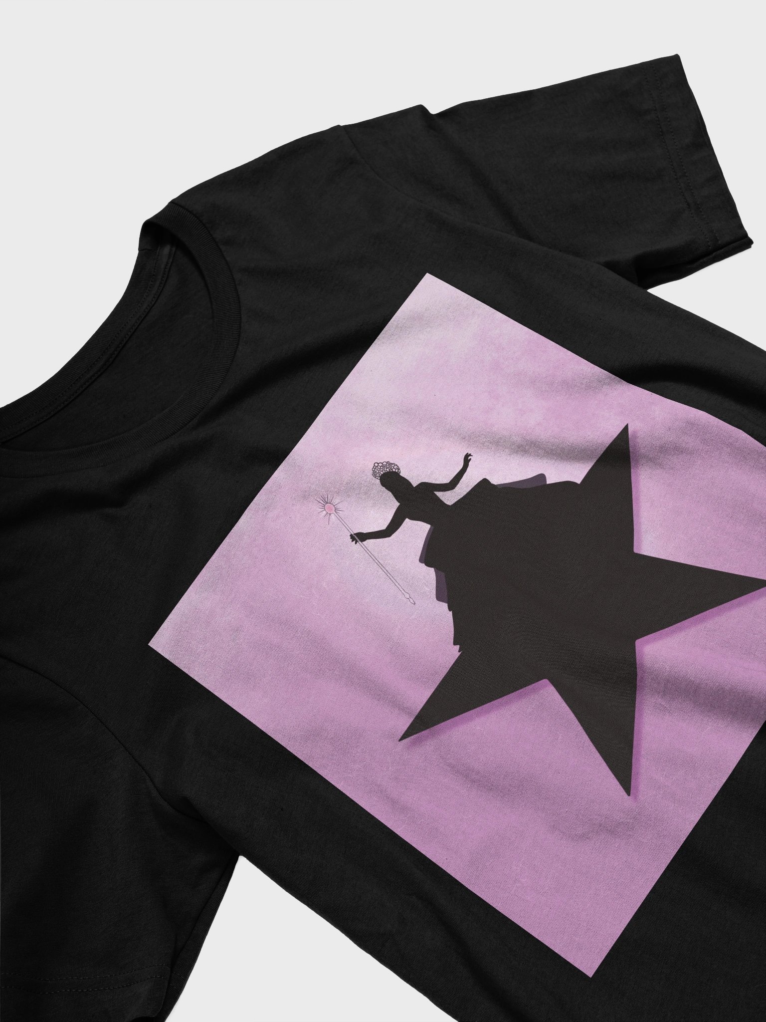 Wicked Glinda Star Tee – Supersoft Bella Canvas Shirt – Broadway Crossover Fashion product image (2)