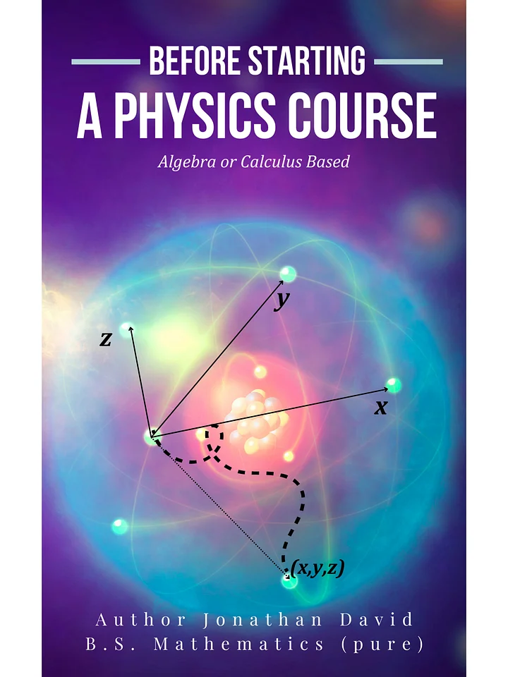 Copy of Before Starting Algebra or Calculus Based Physics product image (1)