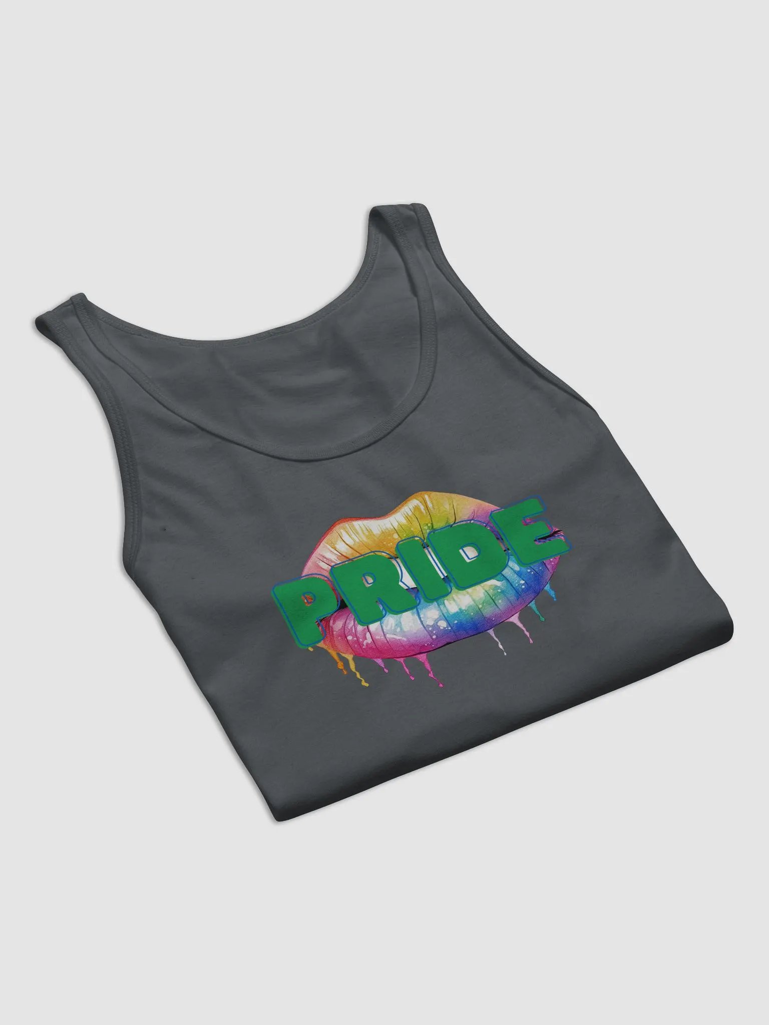 Pride Lips Rainbow Tank product image (59)