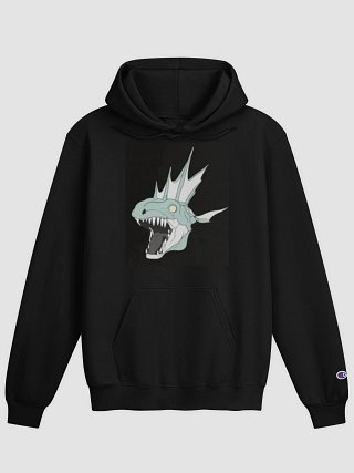 Leviathan: Sea Dragon of Chaos — Champion Hoodie | JWK JOJO STUDIO product image (1)