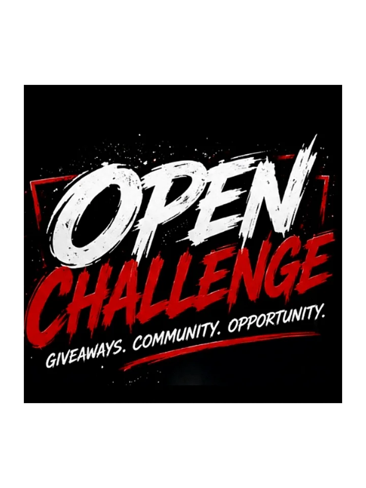 Open Challenge Bold Sticker product image (3)