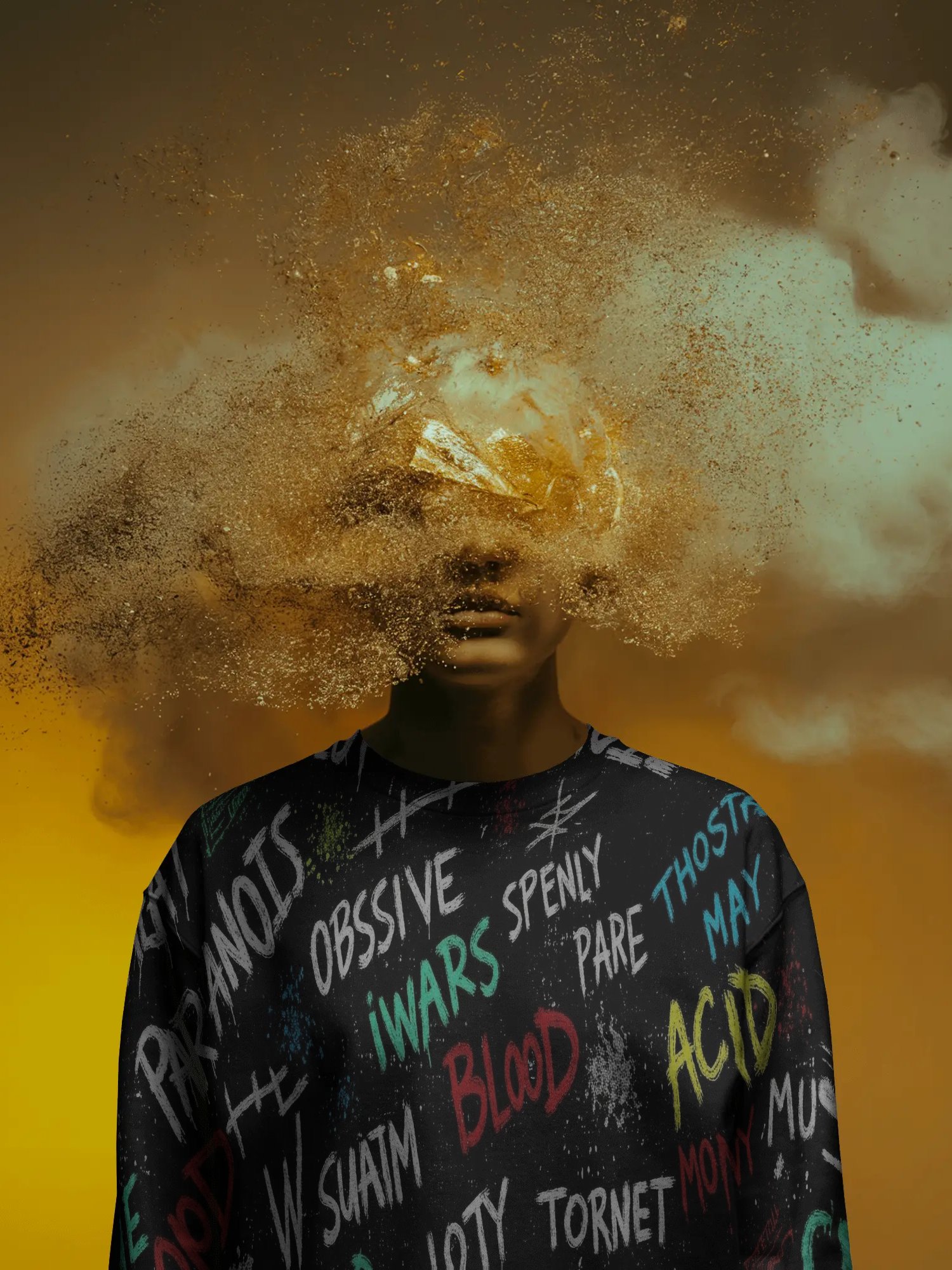 PSYCHO – Mental Static Series - Unisex Sweatshirt product image (3)