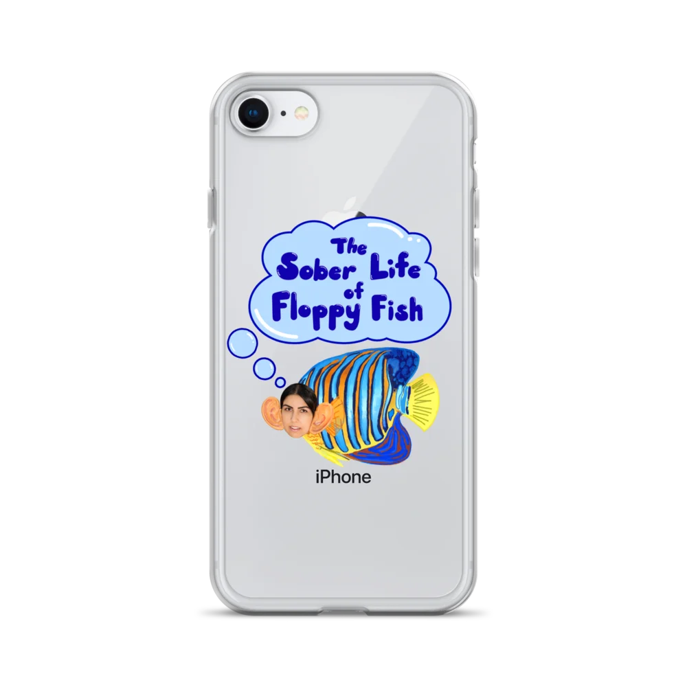 Sober Floppy Fish Phone Case product image (1)
