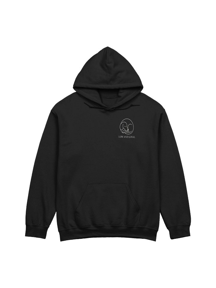 Low and Loyal Minimalist Dachshund Hoodie product image (1)