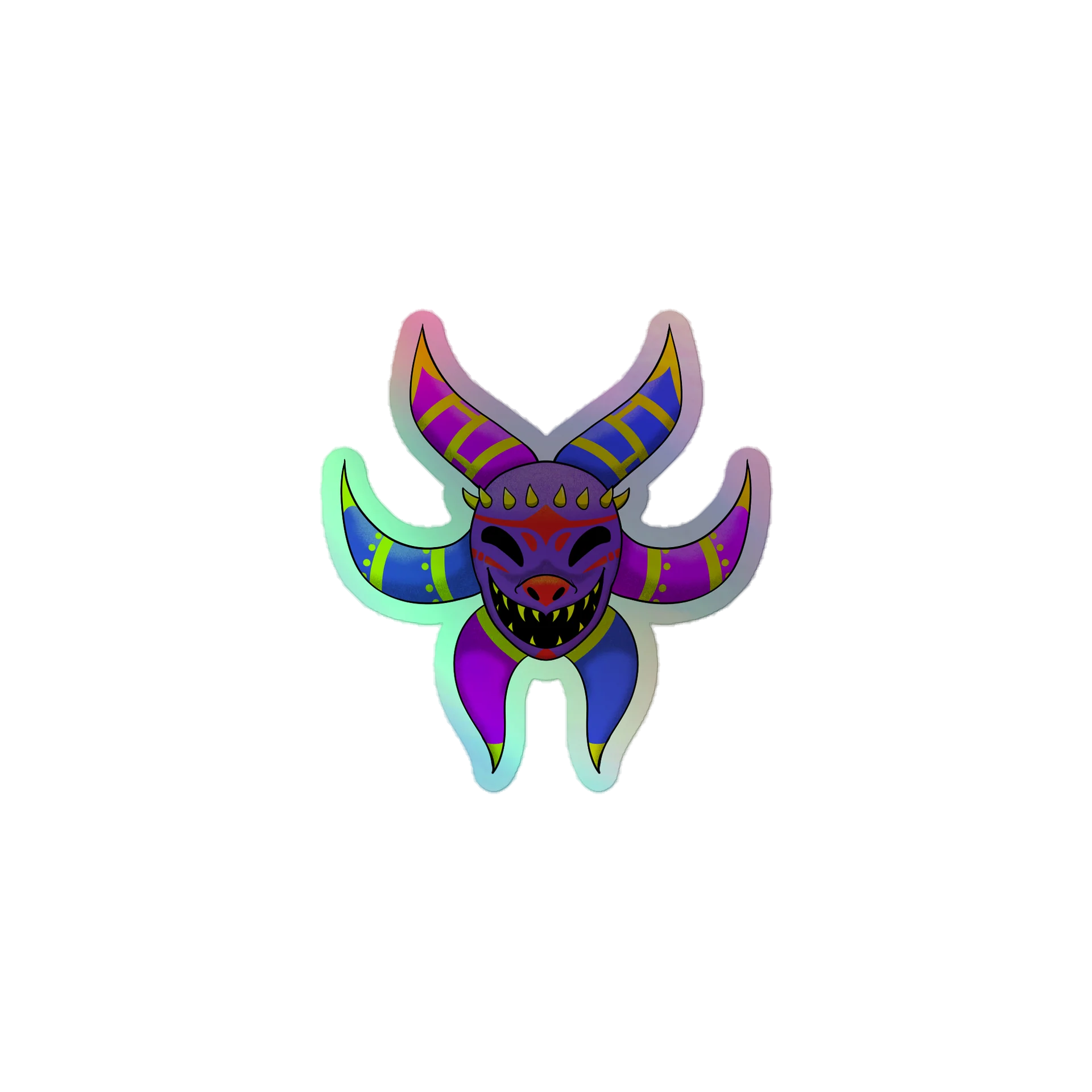 FI3ST4 VEJIGANTE! HOLO-STICKER! - P4WKU!! product image (1)