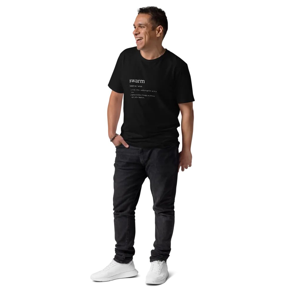 Swarm dictionary definiton 100% cotton product image (10)