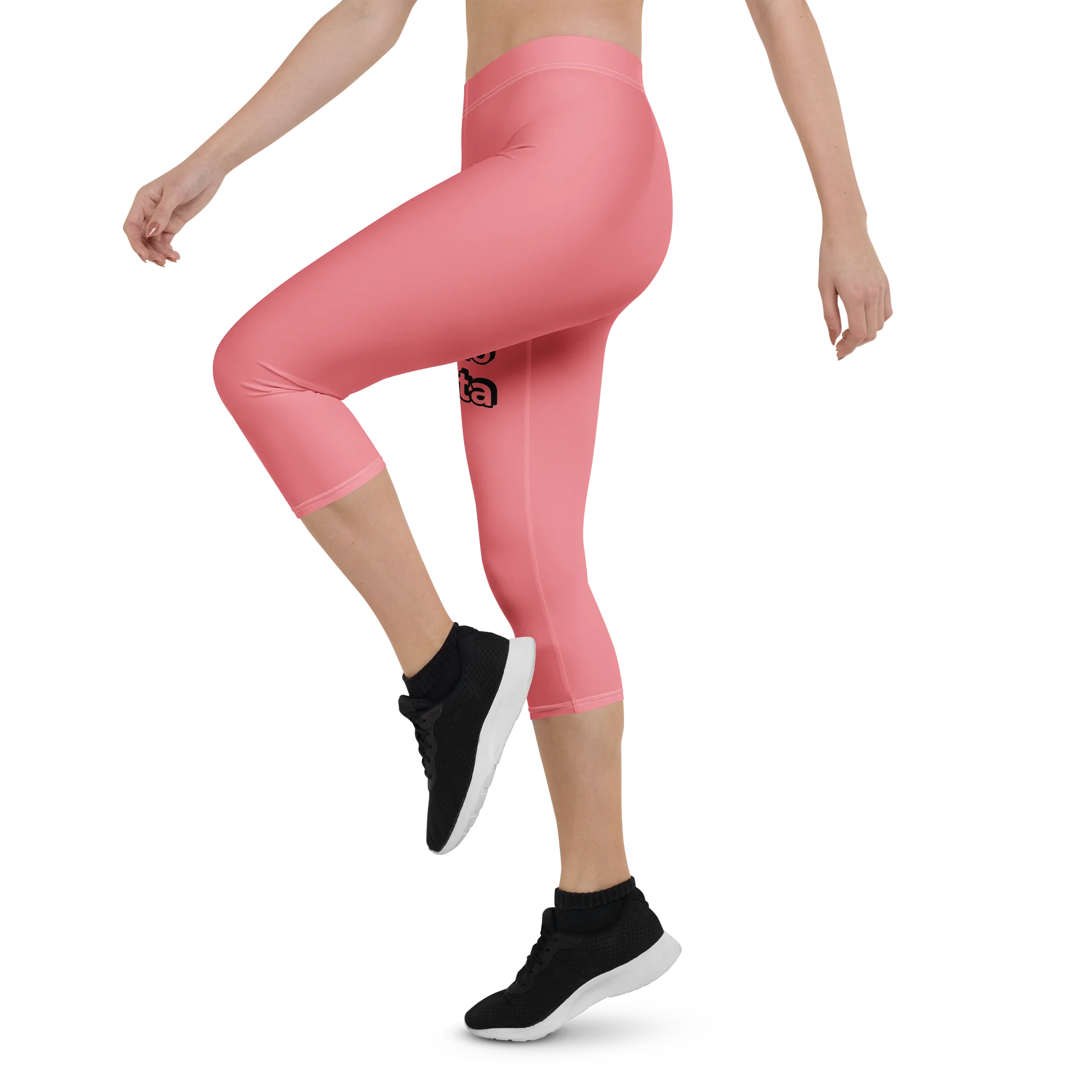 Pink Tu Ritmo • Tu Meta Capri Leggings Tranquilo Quieto Brand product image (4)