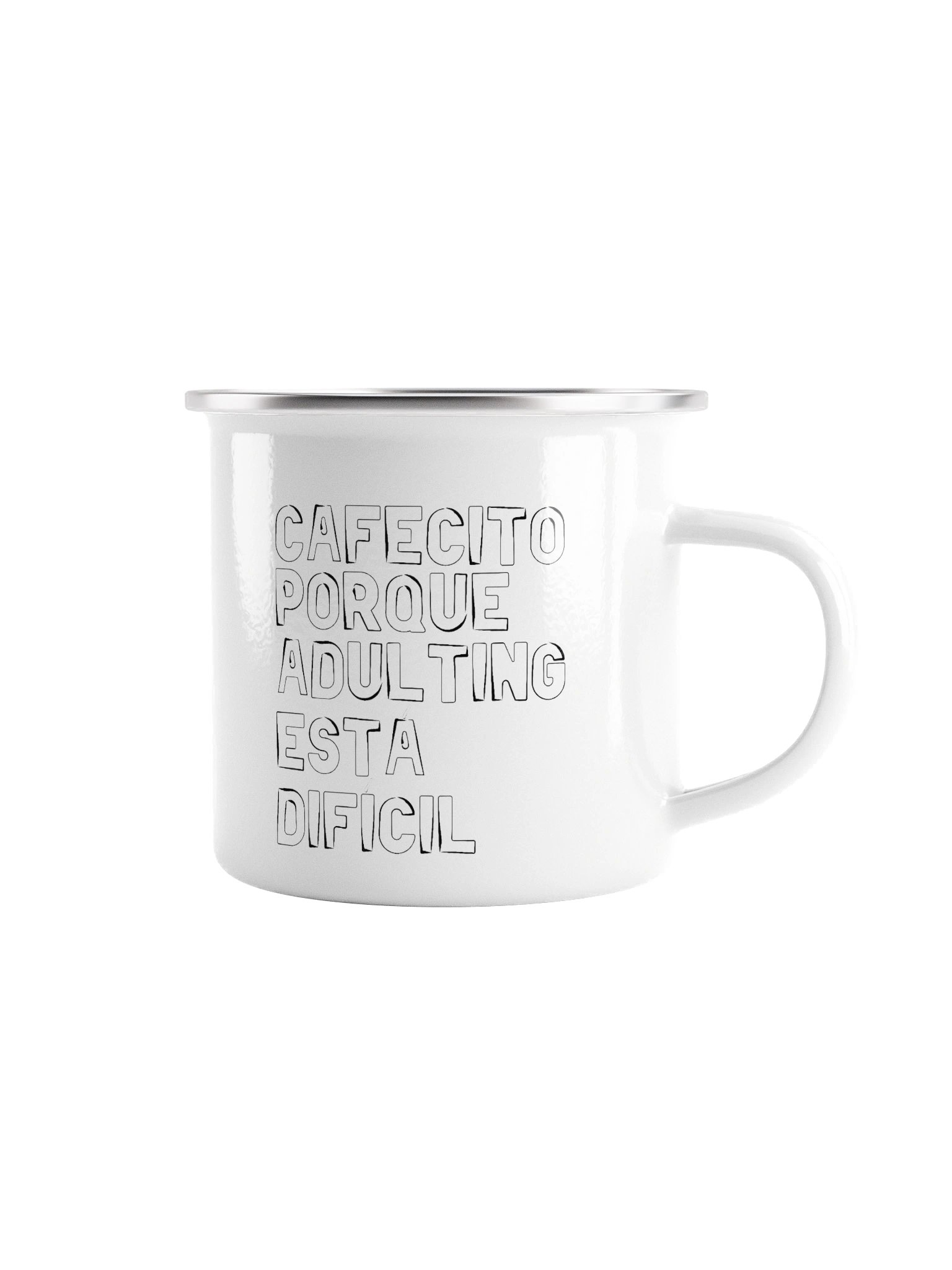 Cafecito Porque Adulting Esta Dificil Mug product image (1)