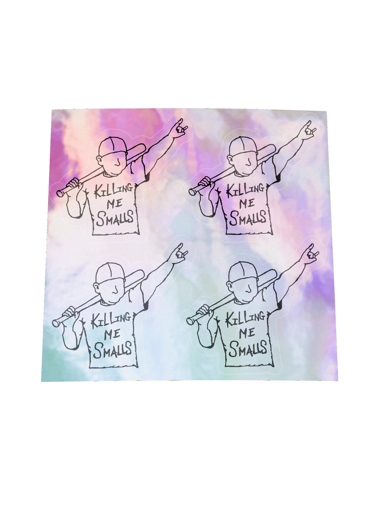 "Called Shot" Holographic Sticker Sheet product image (1)