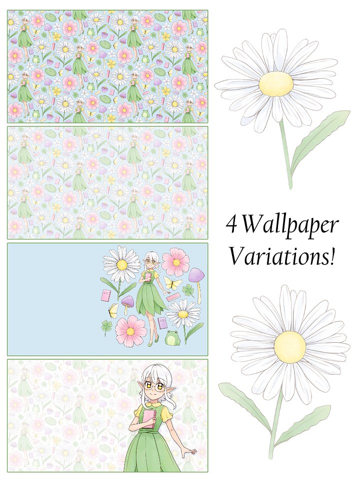 Pariah's Pastel Garden - Wallpaper Pack! product image (2)
