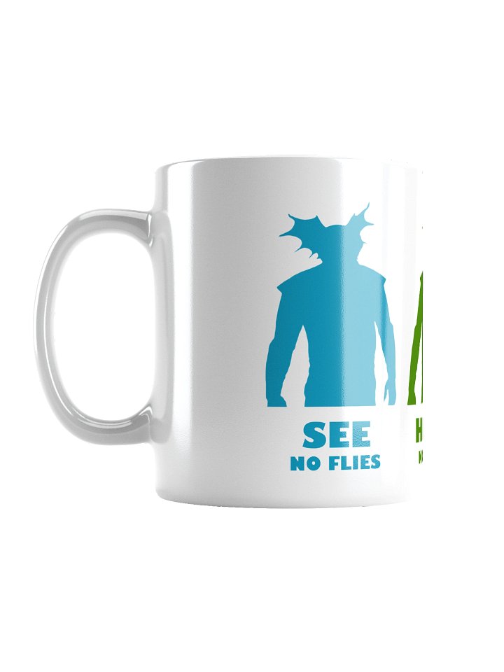 See-Hear-Harm Tri-Colour Mug product image (1)