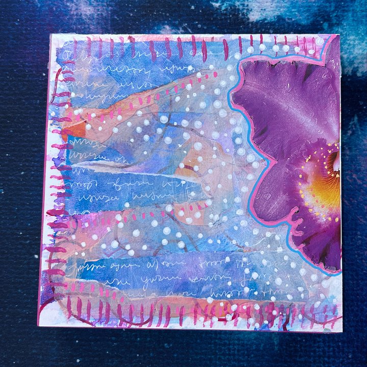 Orchid Collage Diptych product image (2)