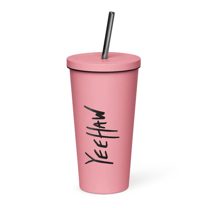 McKaty's StickCowboy Tumbler (Pink / Mint / White) product image (2)