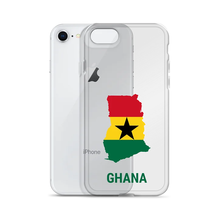 Ghana 2026 World Cup Flag iPhone Tough Case - Ghana Soccer Phone Cover - Dual Layer Protective Case product image (2)