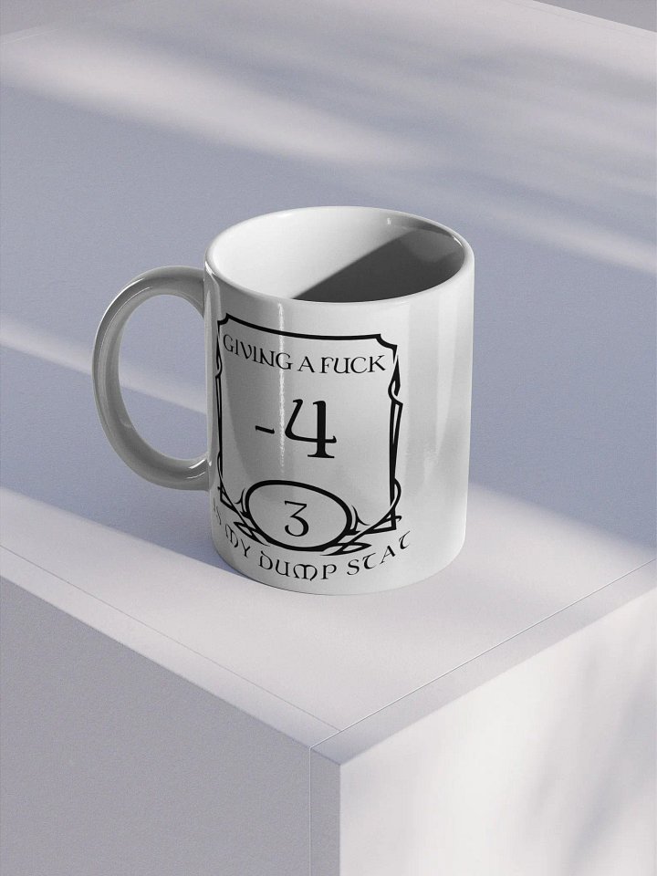 Dump Stat - Giving a F*ck Mug product image (1)