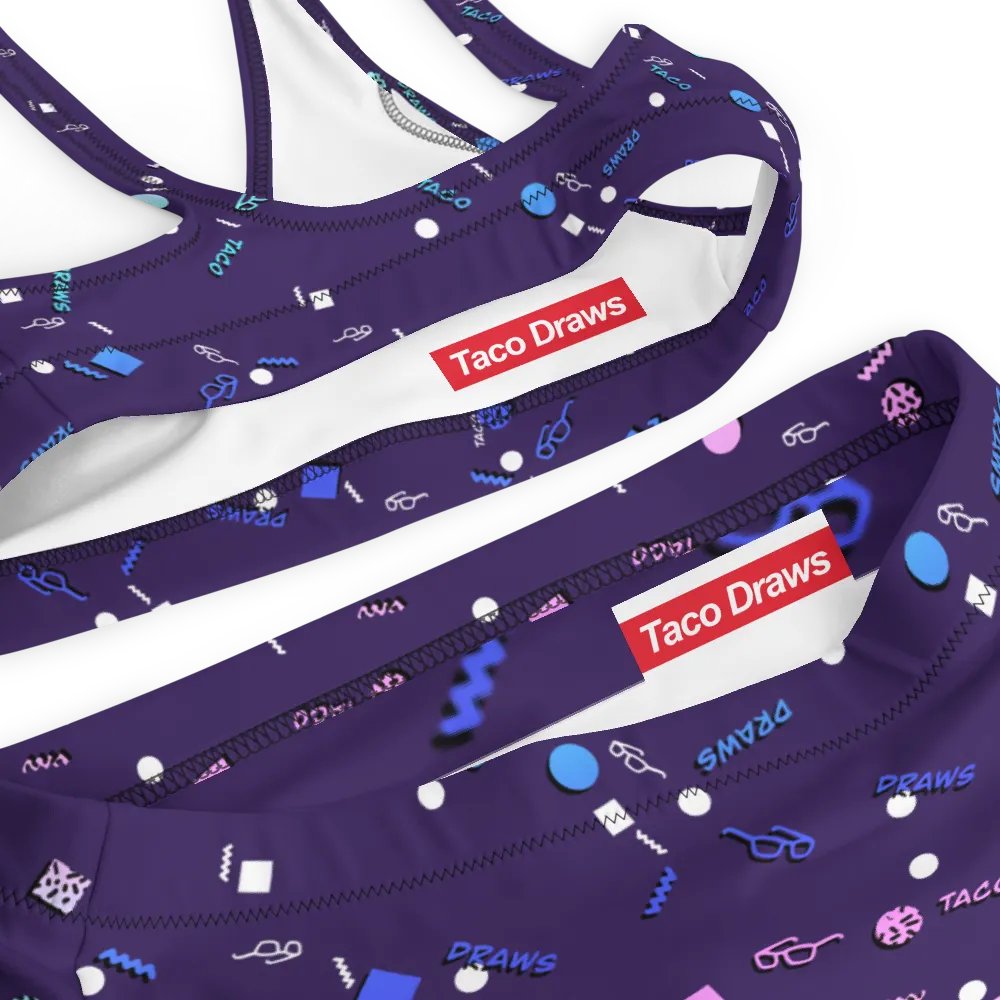 TacoDraws Retro Pattern Bikini product image (10)