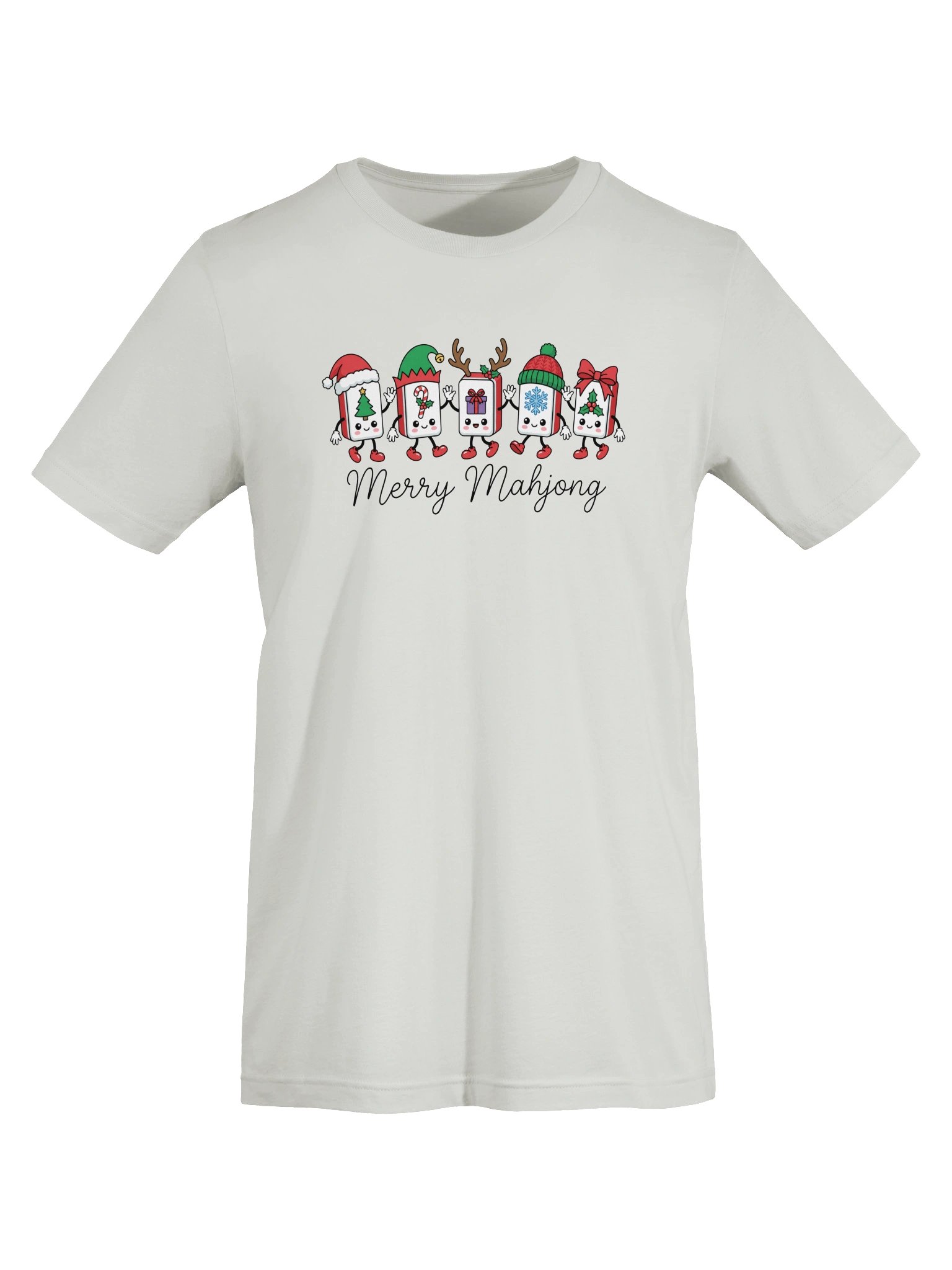 Merry Mahjong Christmas T-Shirt | Holiday Mahjong Tee product image (72)