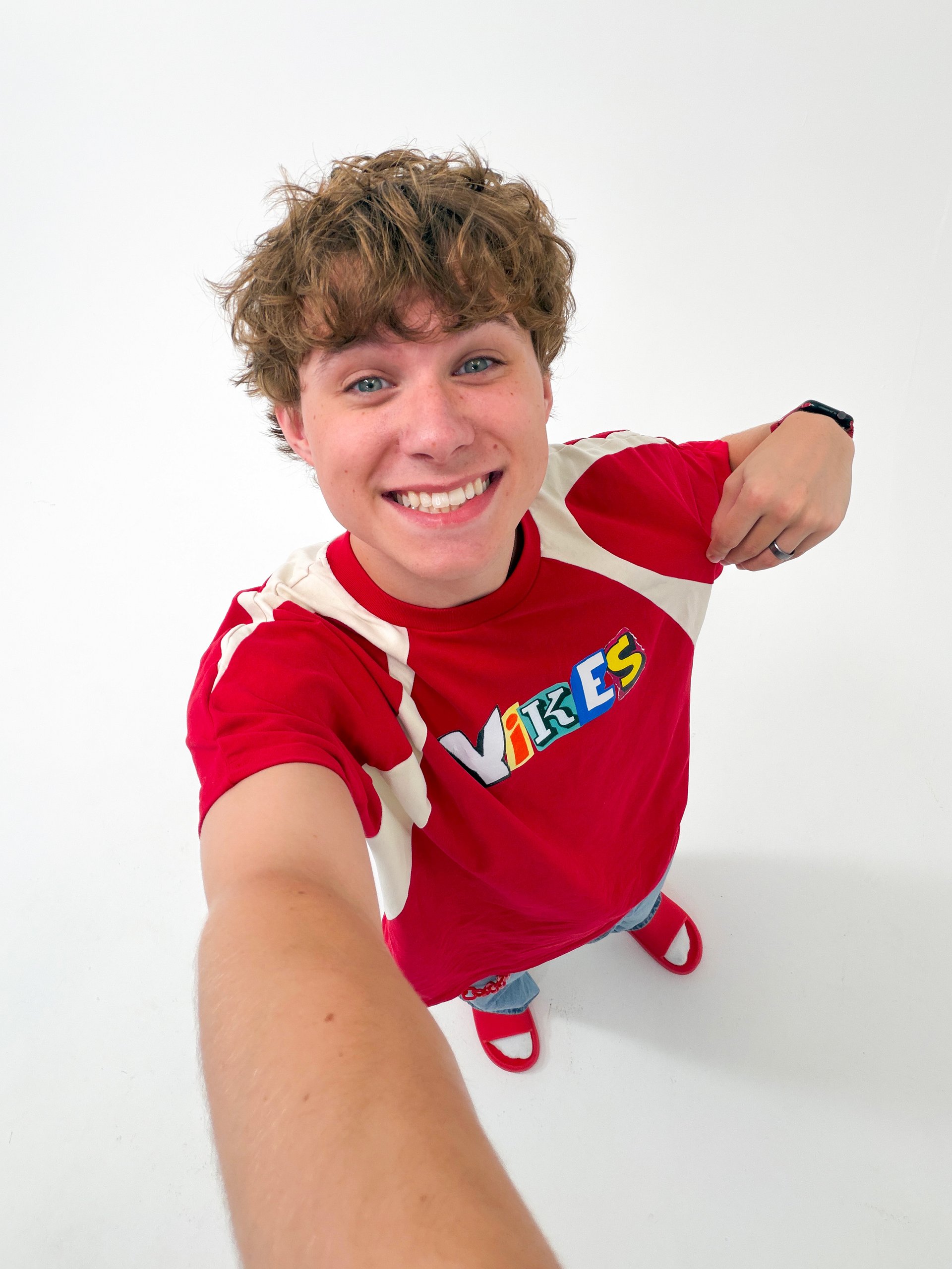 Retro Yikes Contrast Tee product image (2)