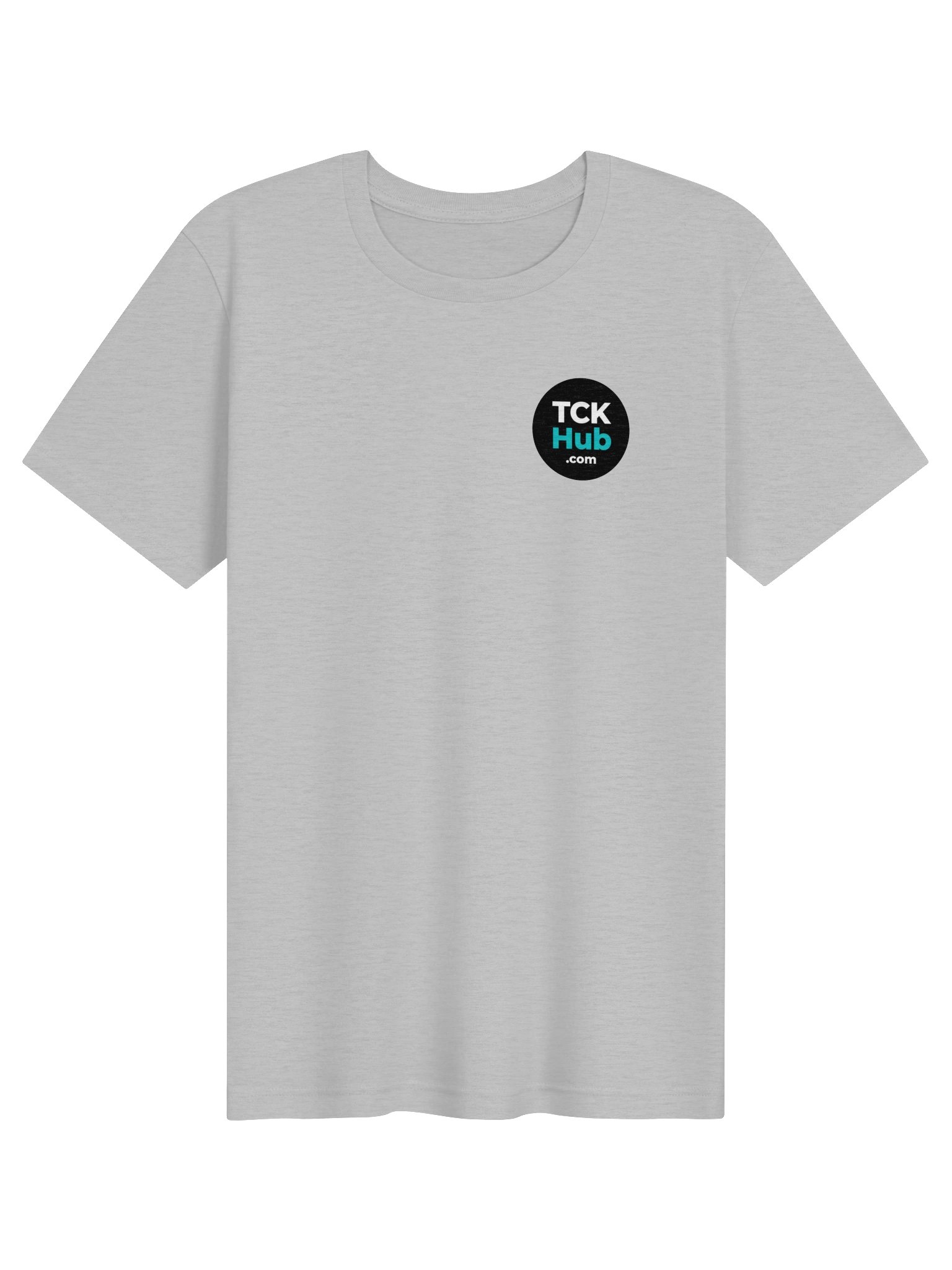 TCK Hub Round Logo Tee, Left Chest (Black Badge) product image (3)