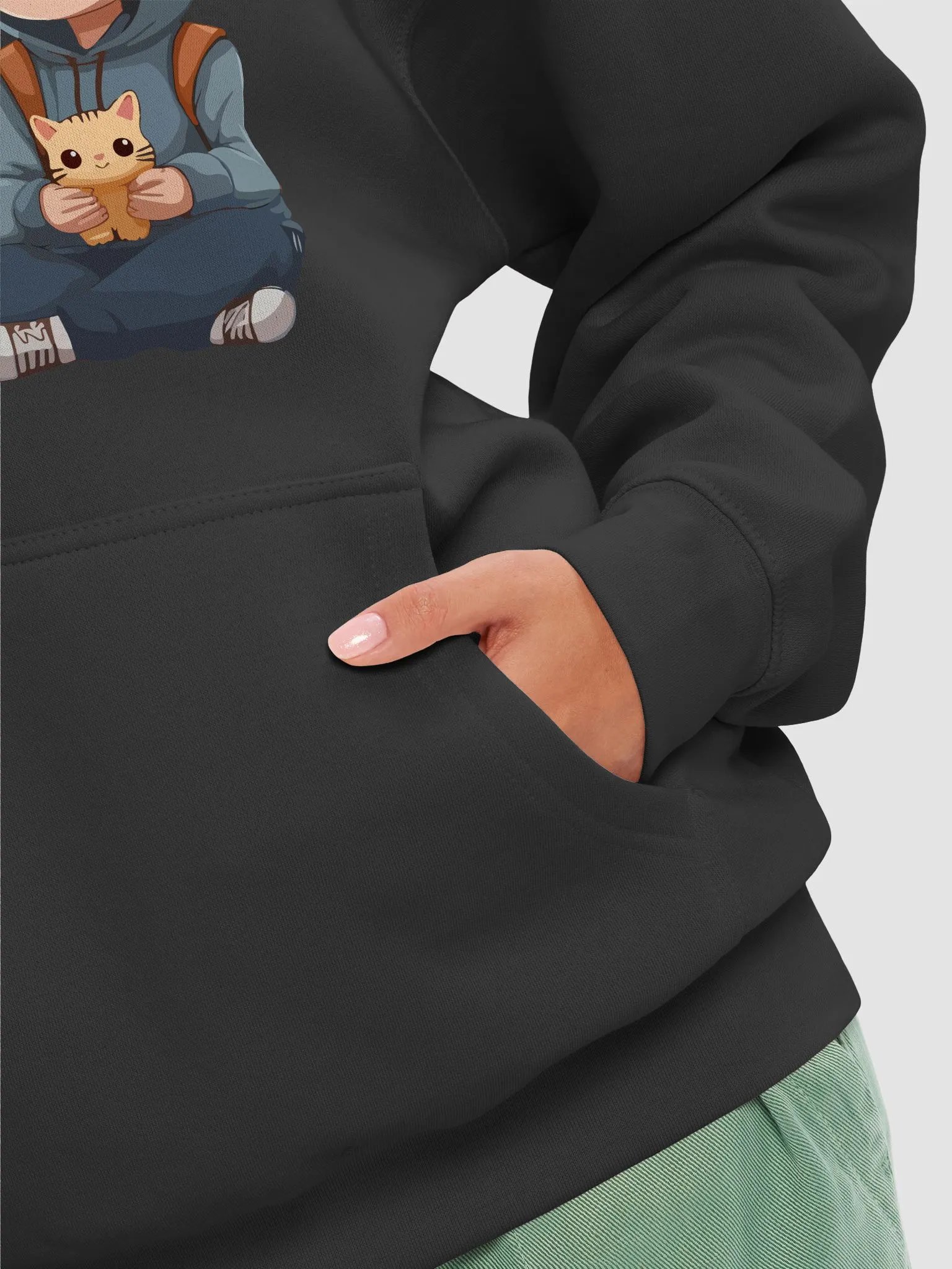 Pawsitively Purrfect Hoodie product image (8)
