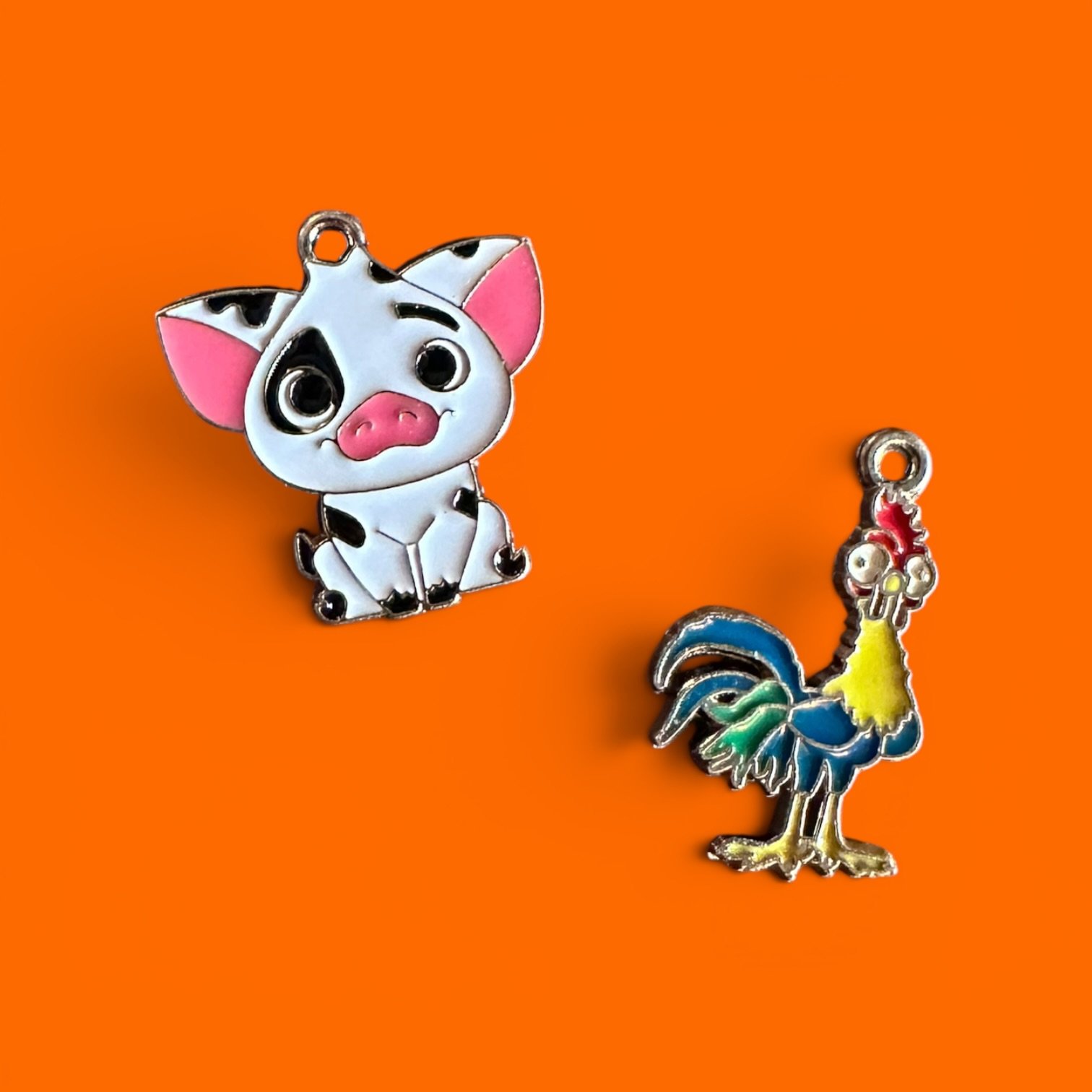 Maui Chicken and Pig Whinny Winners Braid and Bridle Charms for Horses | Little Shop of Ponies product image (1)