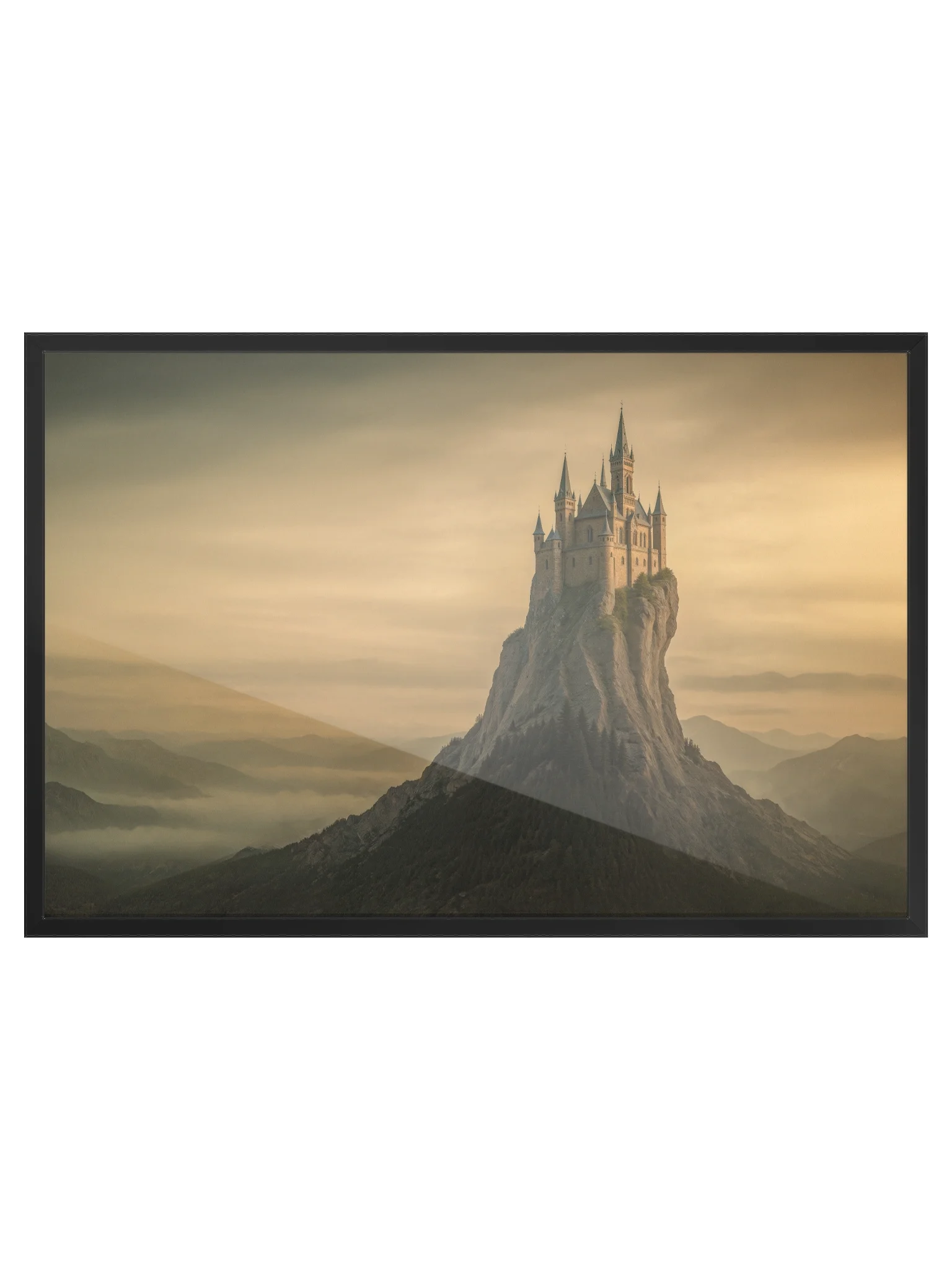 The Horizon Keep – Framed Poster product image (4)