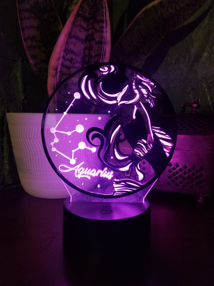 Zodiac Night Light product image (1)