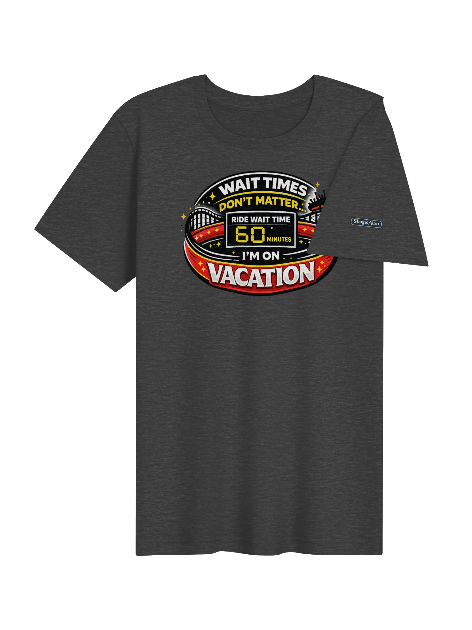 Wait times don't matter T-Shirt product image (4)