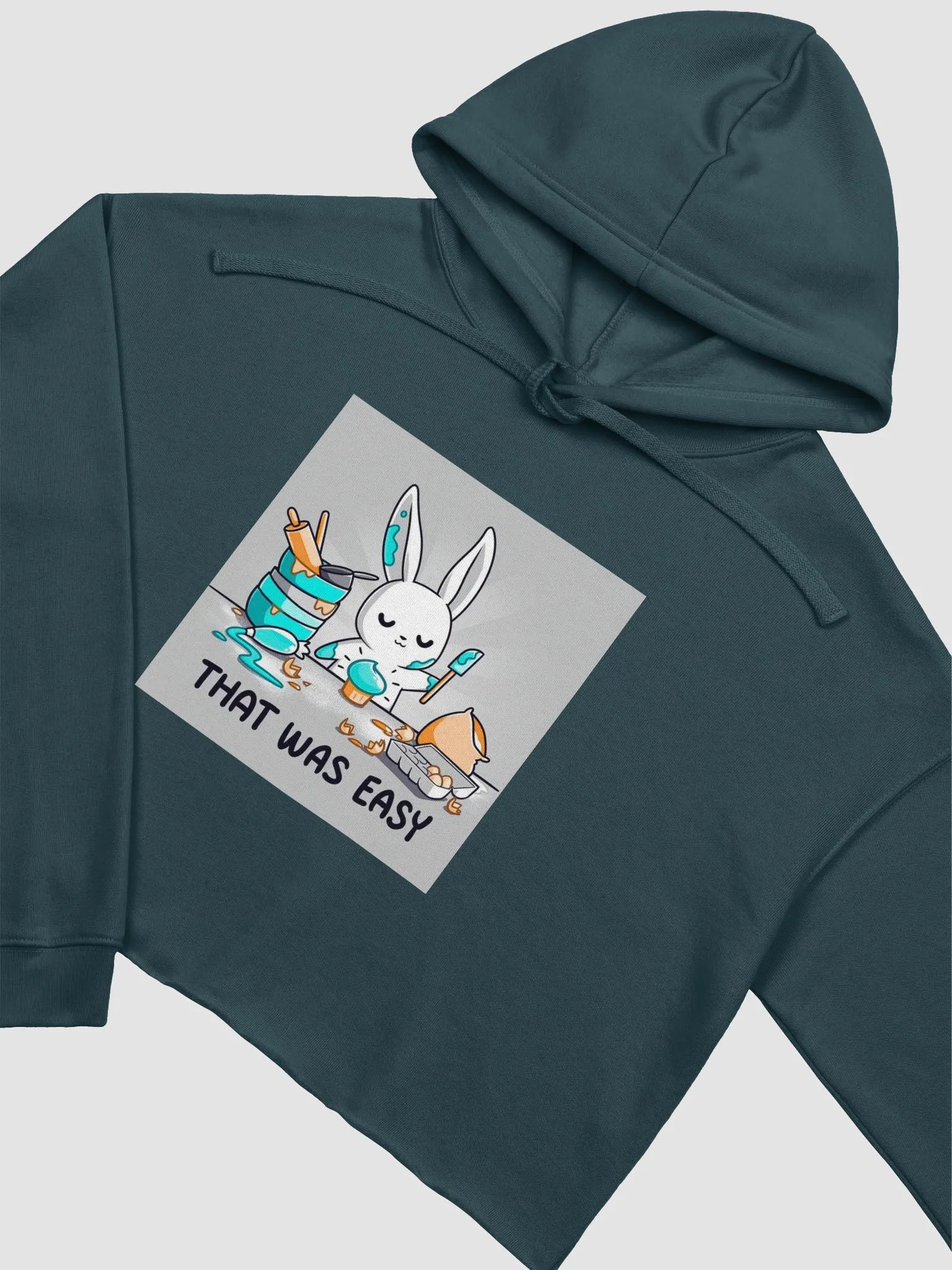 Easy Baking Bunny Crop Hoodie product image (19)