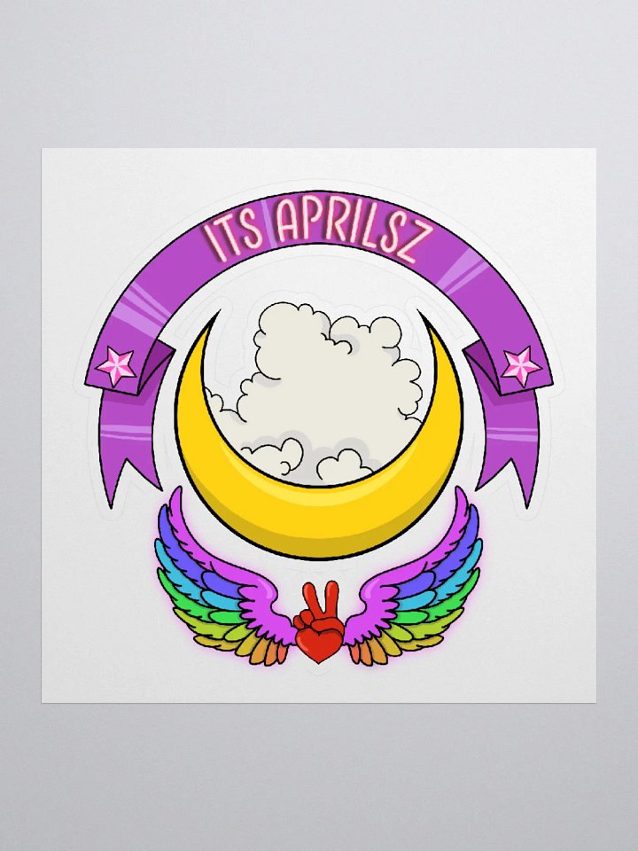 Its Aprilsz Channel Logo Sticker product image (2)