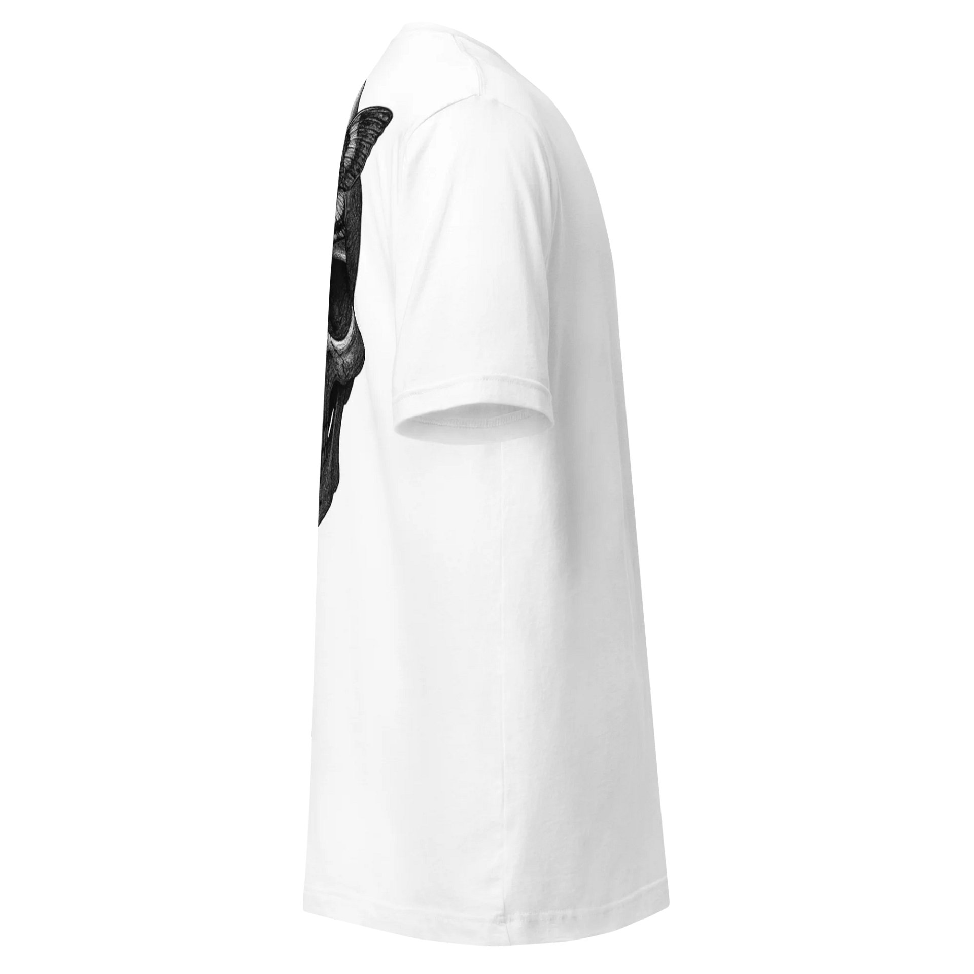 Skull Moth Tee (White) product image (6)