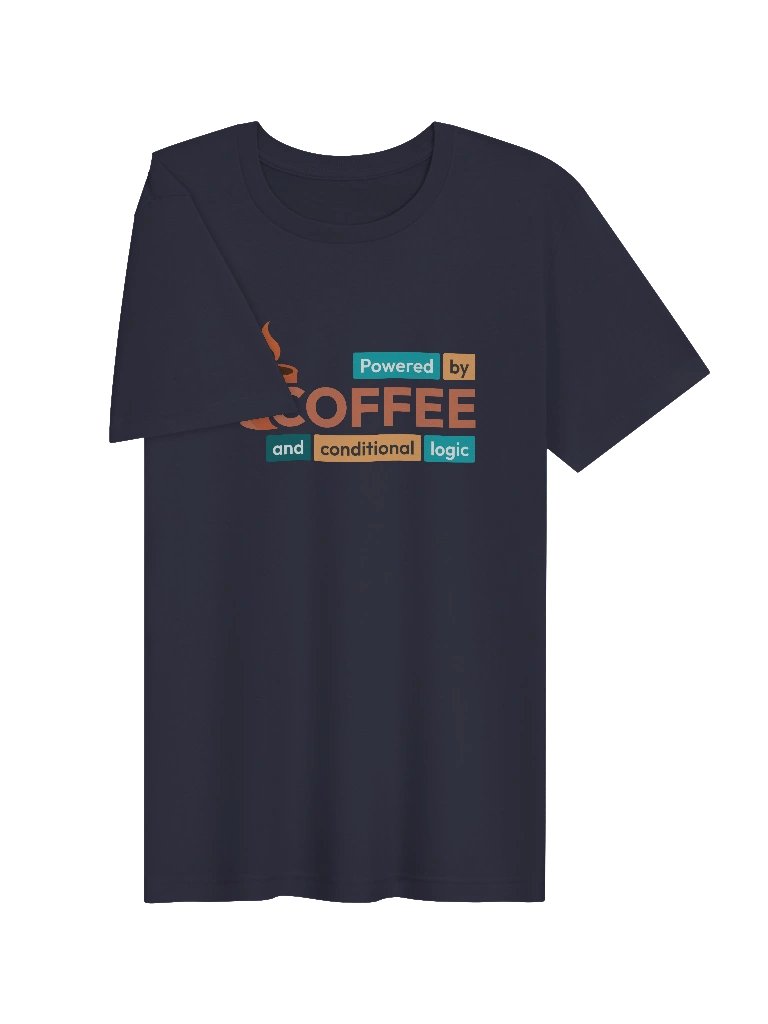 Powered by coffee Unisex Tee product image (3)