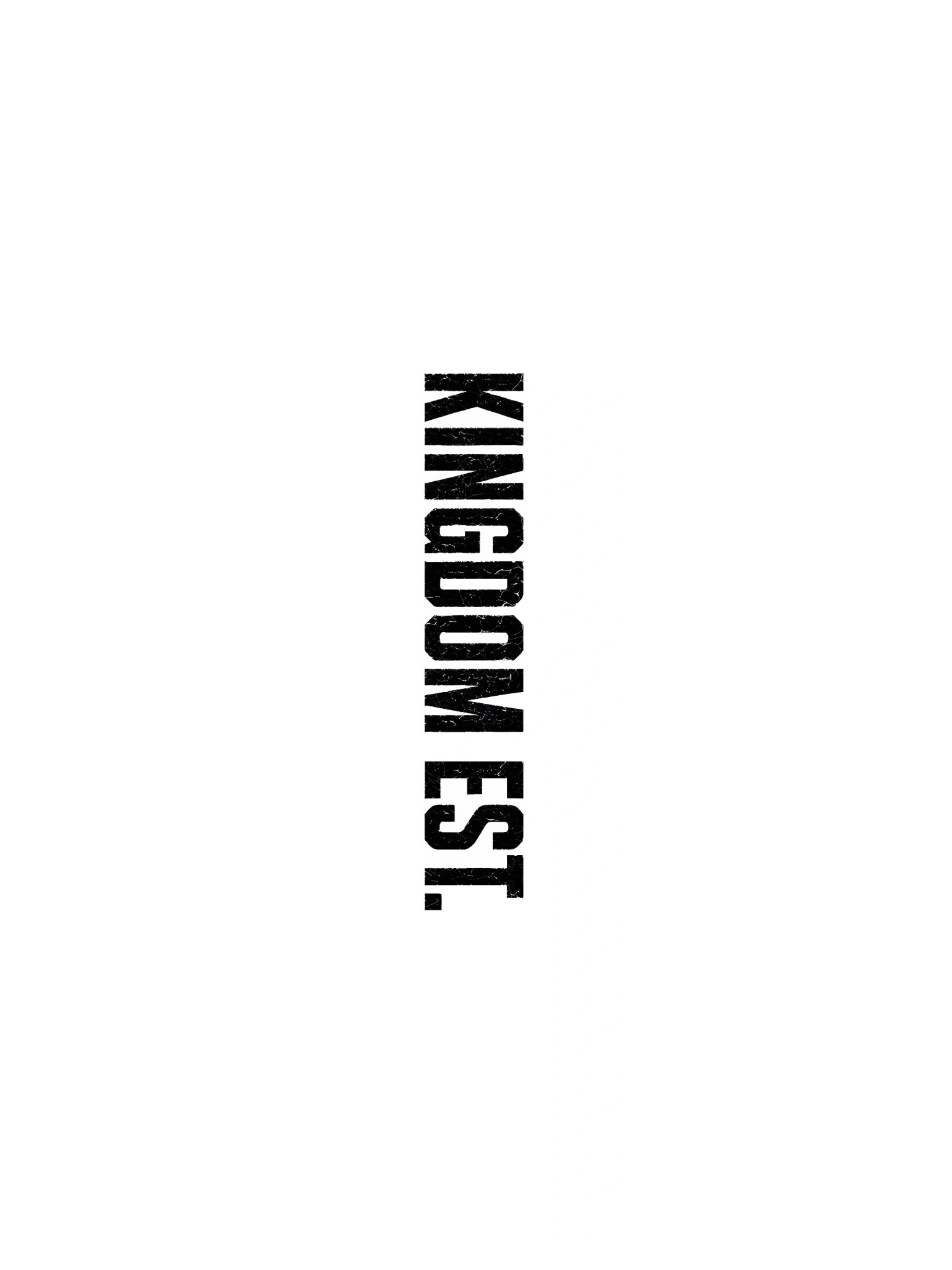 KINGDOM EST. Sticker 15″ x 3.75" product image (3)